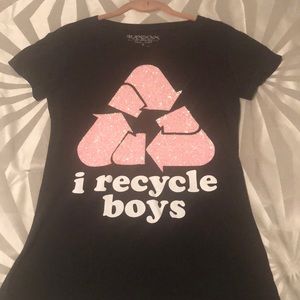 Ransom Sequin Tee-Small